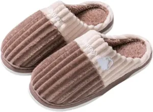 Colorful Fuzzy Slippers Christmas Cozy Fluffy House Shoe Warm Slipper for Indoor Outdoor Soft Fur Cozy Plush Faux Fur Scuff Slippers