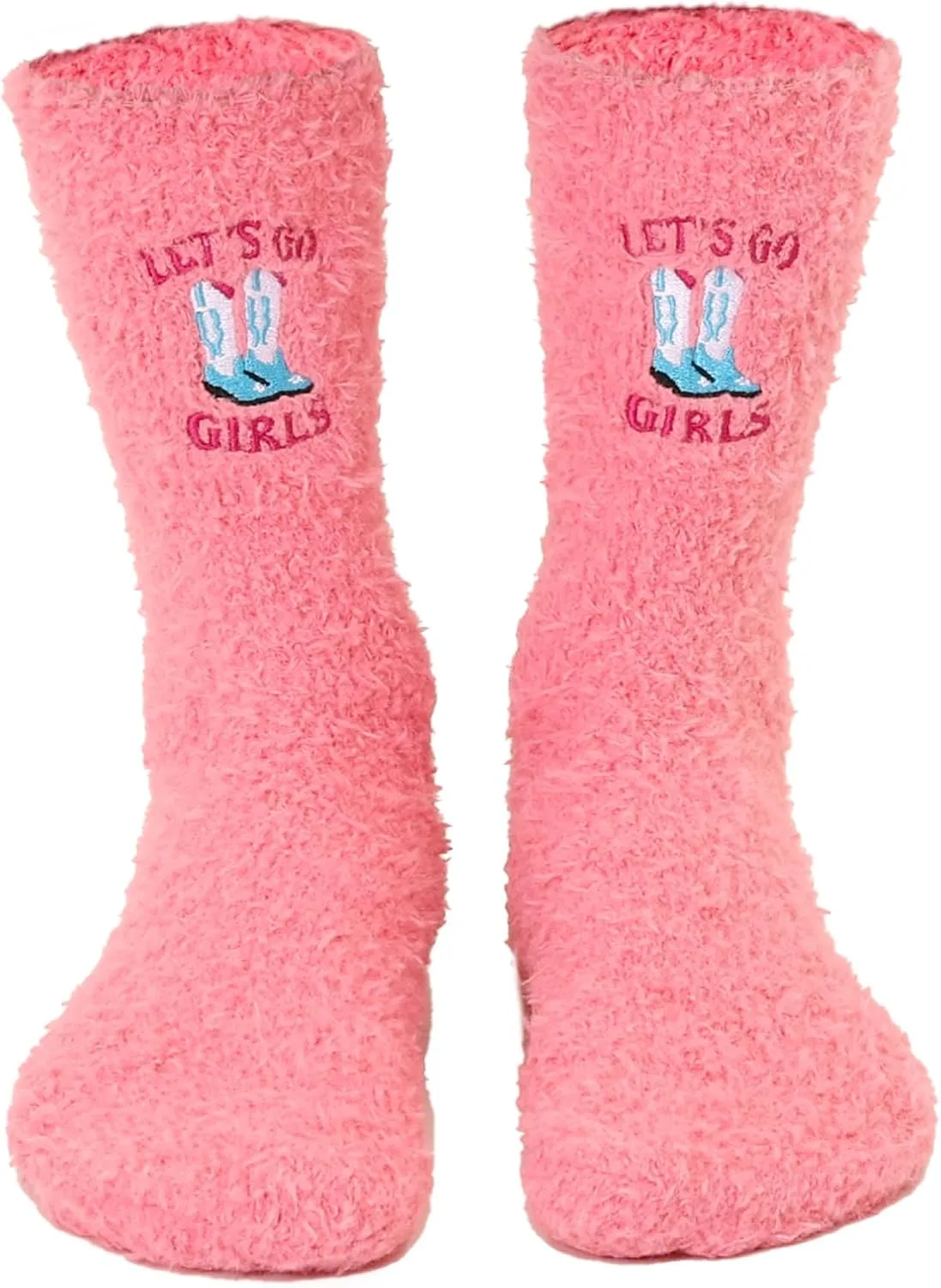 Living Royal Fuzzy Socks and Slippers - Cute and Creative Unique Designs Warm and Soft Comfy Grips on Bottom 100% Polyester