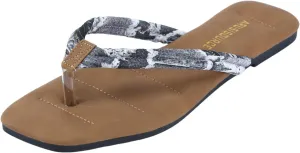 Women Shoes Soft Soled Flip Flops Fashionable Flip Flops Beach Tie Dye Printed Beach Sandals Slippers for Beach
